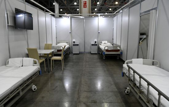 Russia Coronavirus Hospital Facilities