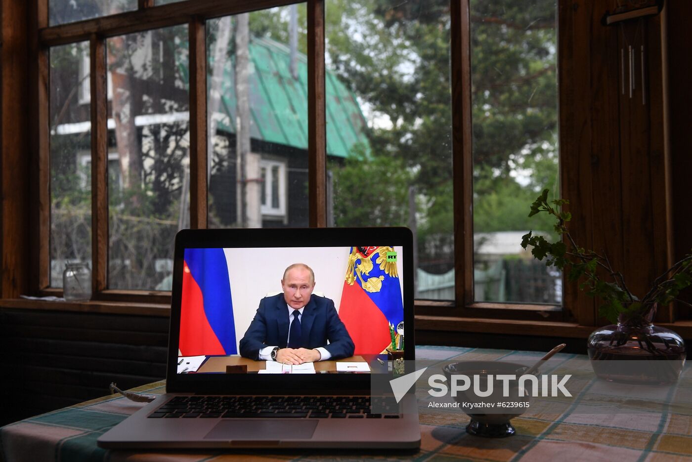 Russia Putin Coronavirus Address