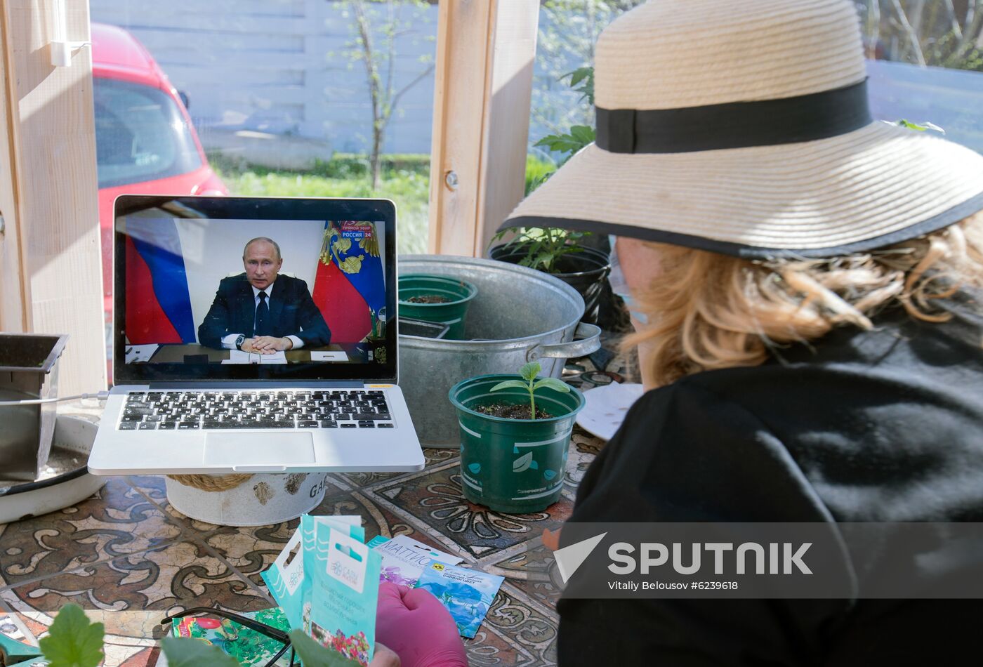 Russia Putin Coronavirus Address