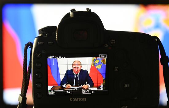 Russia Putin Coronavirus Address