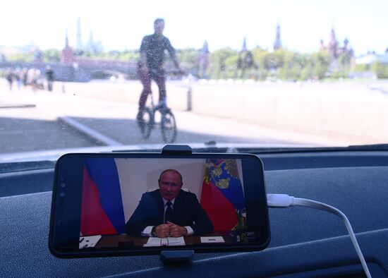 Russia Putin Coronavirus Address