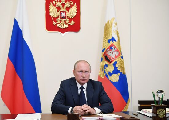 Russia Putin Coronavirus Address