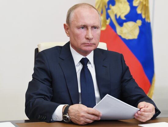Russia Putin Coronavirus Address