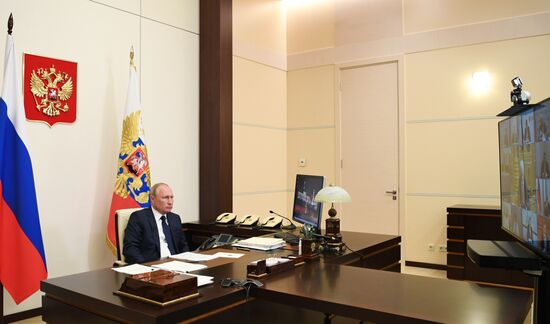 Russia Putin Coronavirus Address