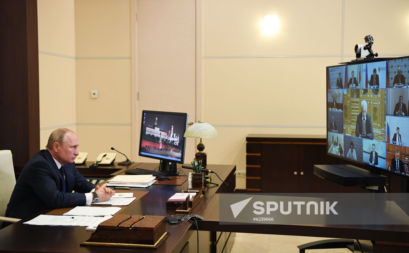 Russia Putin Coronavirus Address