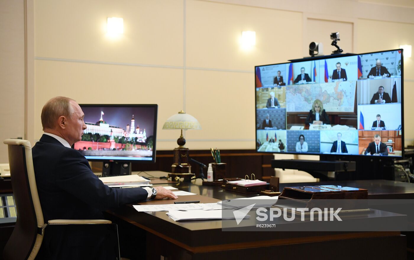 Russia Putin Coronavirus Address