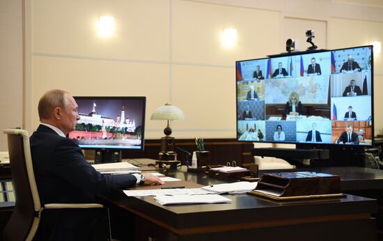 Russia Putin Coronavirus Address