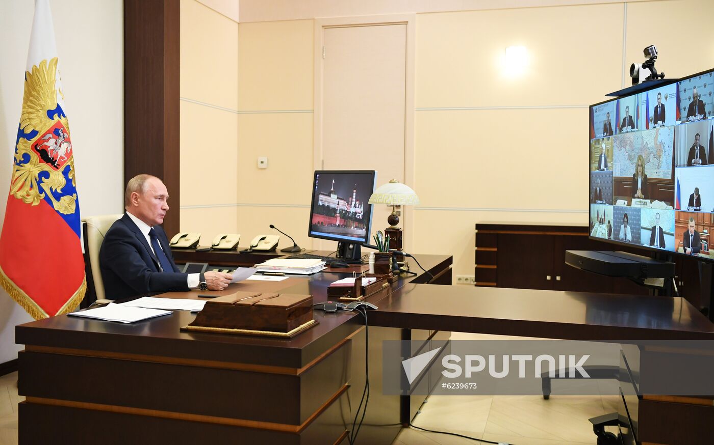 Russia Putin Coronavirus Address