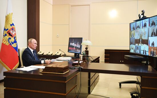 Russia Putin Coronavirus Address