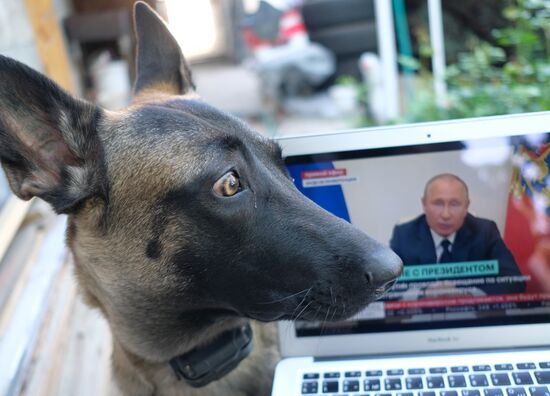 Russia Putin Coronavirus Address