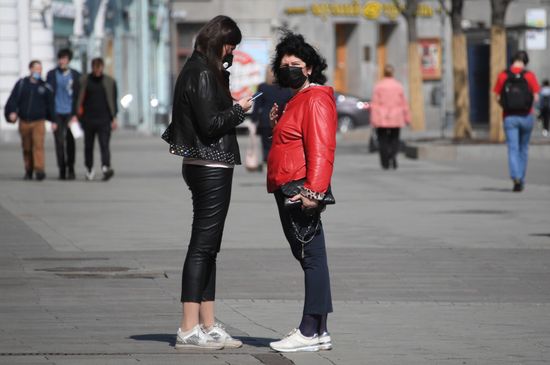 Russia Coronavirus Lockdown Ease