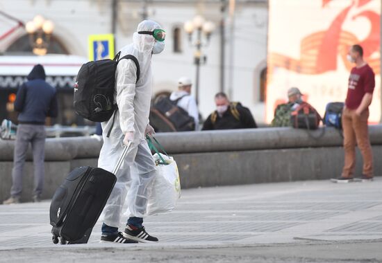 Russia Coronavirus Lockdown Ease