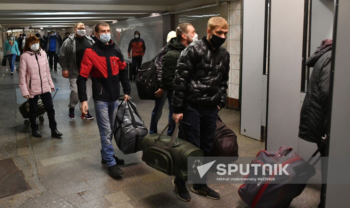 Russia Coronavirus Lockdown Ease