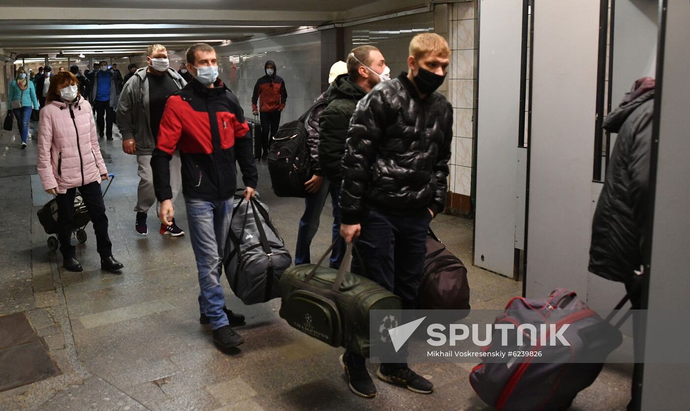 Russia Coronavirus Lockdown Ease
