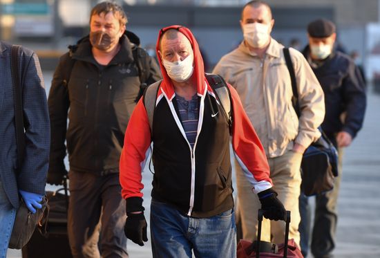 Russia Coronavirus Lockdown Ease