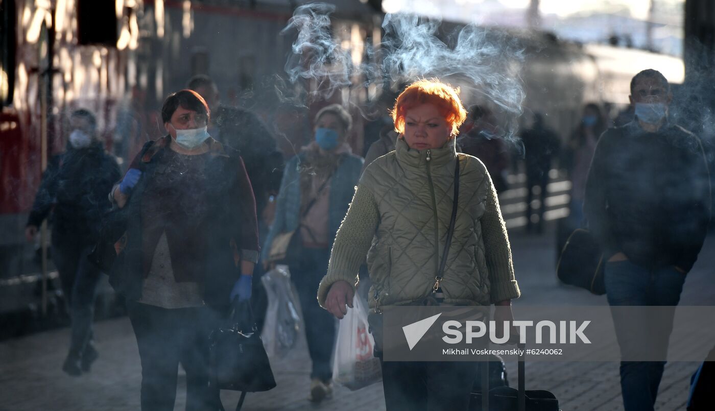 Russia Coronavirus Lockdown Ease
