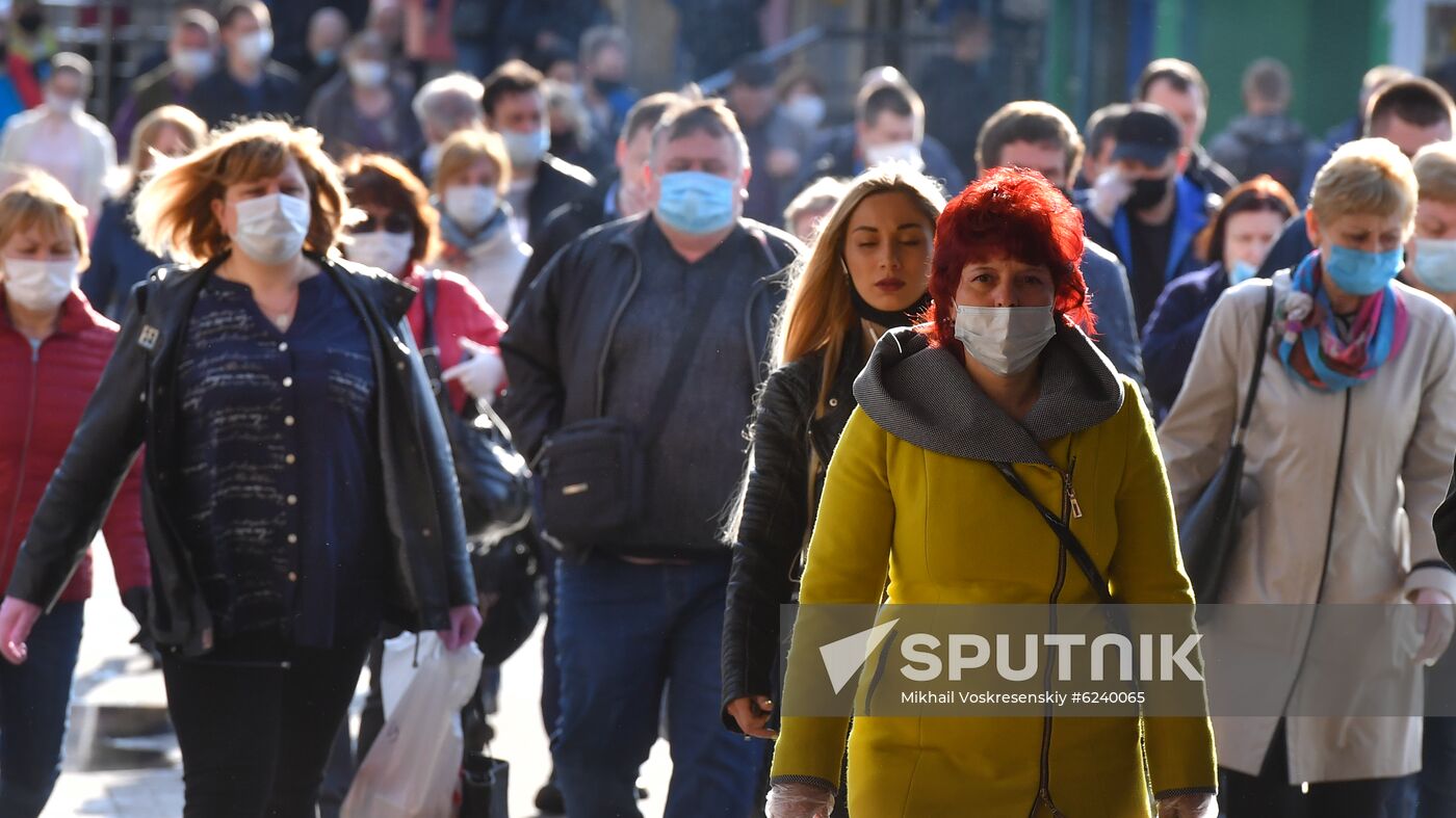 Russia Coronavirus Lockdown Ease