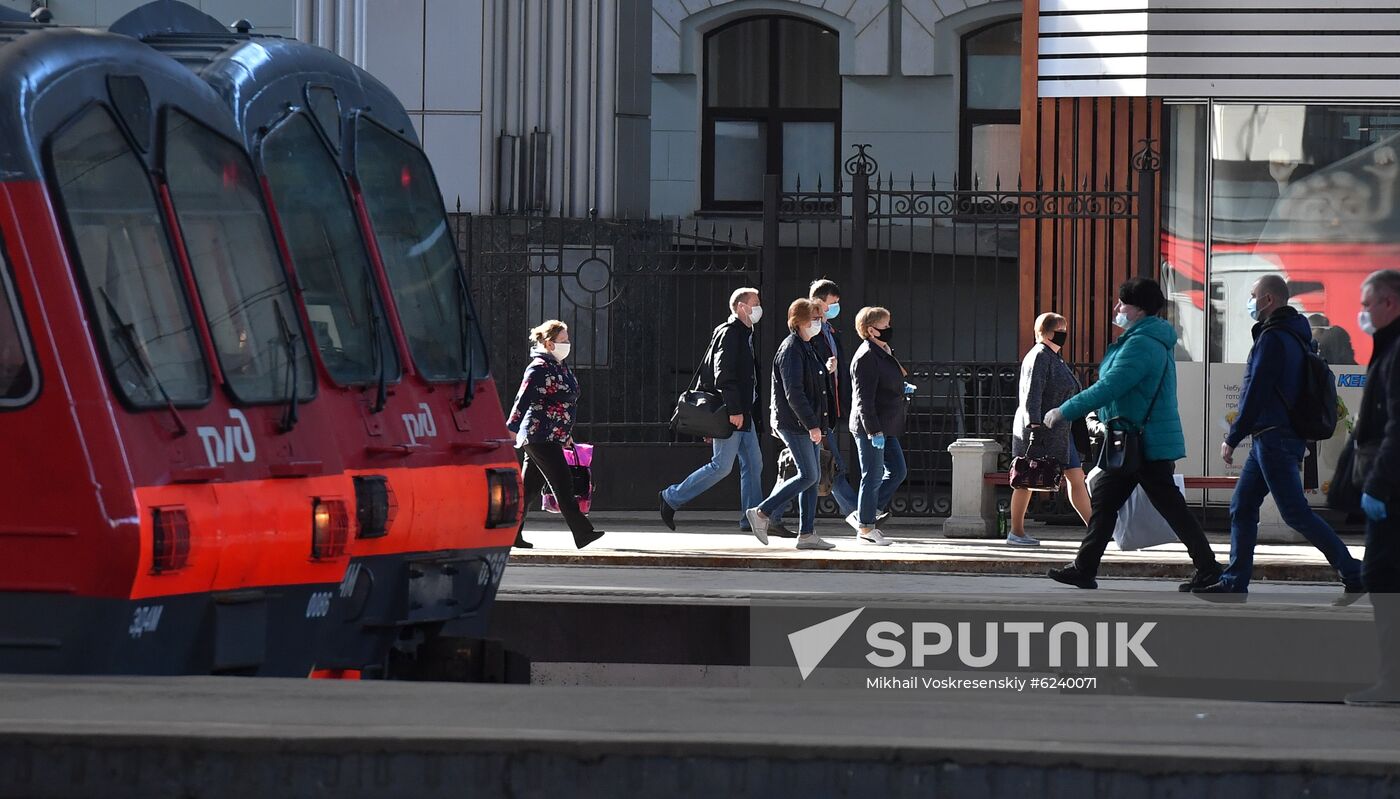 Russia Coronavirus Lockdown Ease