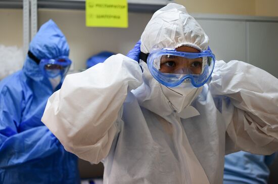 Russia Coronavirus Hospital Facilities