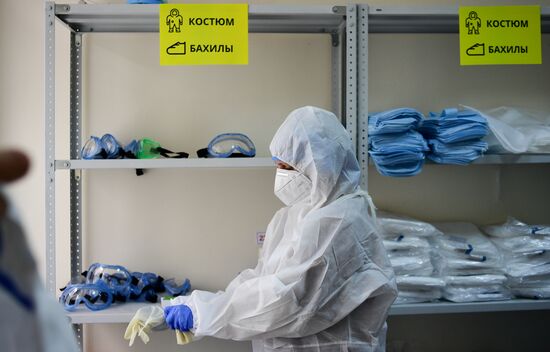 Russia Coronavirus Hospital Facilities