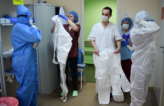 Russia Coronavirus Hospital Facilities