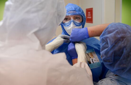 Russia Coronavirus Hospital Facilities