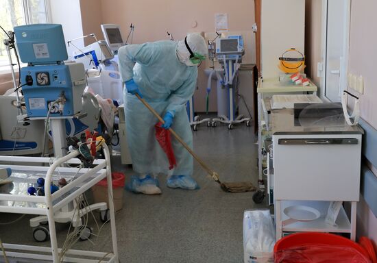 Russia Coronavirus Hospital Facilities