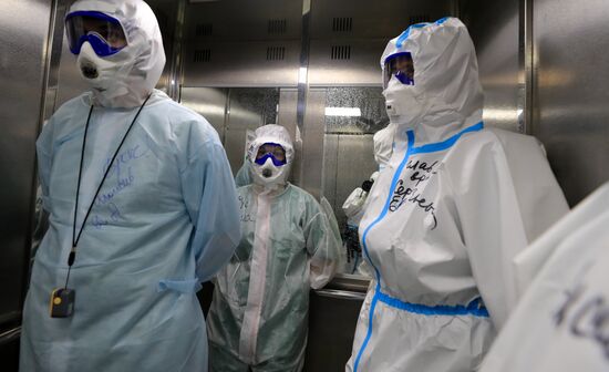 Russia Coronavirus Hospital Facilities