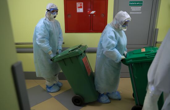 Russia Coronavirus Hospital Facilities