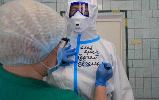 Russia Coronavirus Hospital Facilities