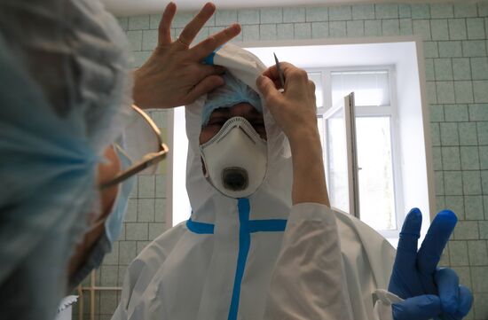 Russia Coronavirus Hospital Facilities