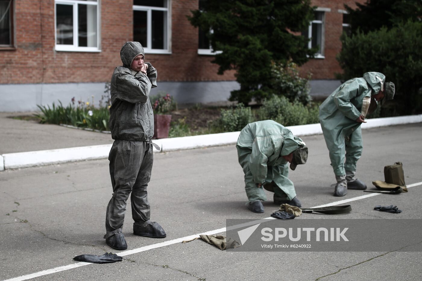 Russia Coronavirus Disinfection