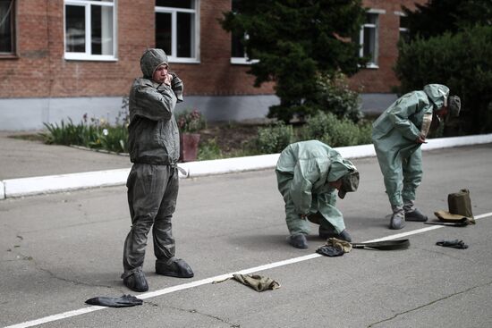 Russia Coronavirus Disinfection
