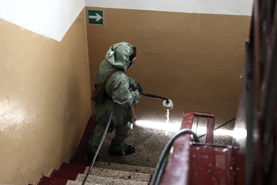 Russia Coronavirus Disinfection