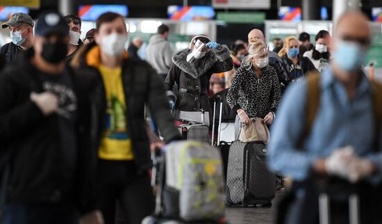Russia Coronavirus International Flights
