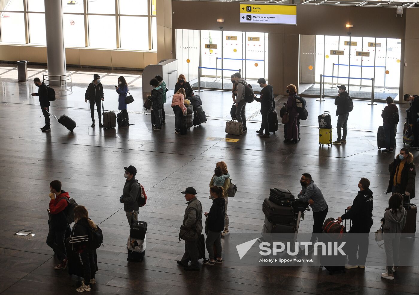 Russia Coronavirus International Flights