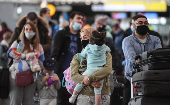 Russia Coronavirus International Flights