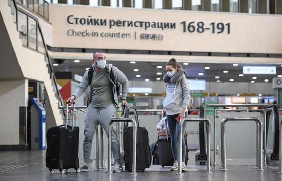 Russia Coronavirus International Flights