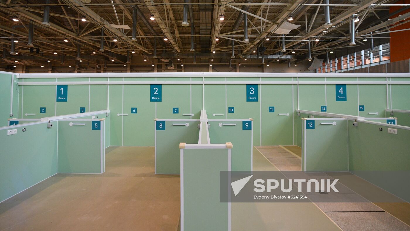 Russia Coronavirus Hospital Facilities 