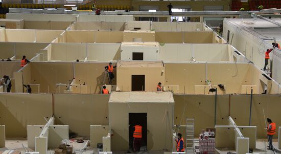 Russia Coronavirus Hospital Facilities 