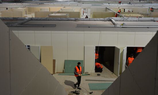 Russia Coronavirus Hospital Facilities 