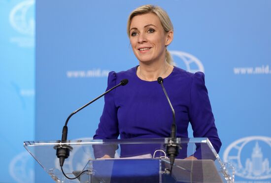 Russia Zakharova Briefing