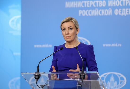 Russia Zakharova Briefing