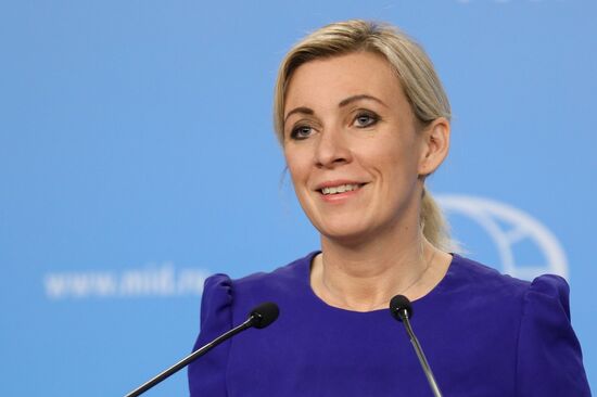 Russia Zakharova Briefing