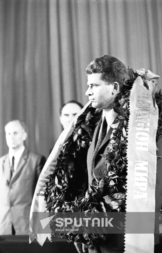 Chess player Boris Spassky
