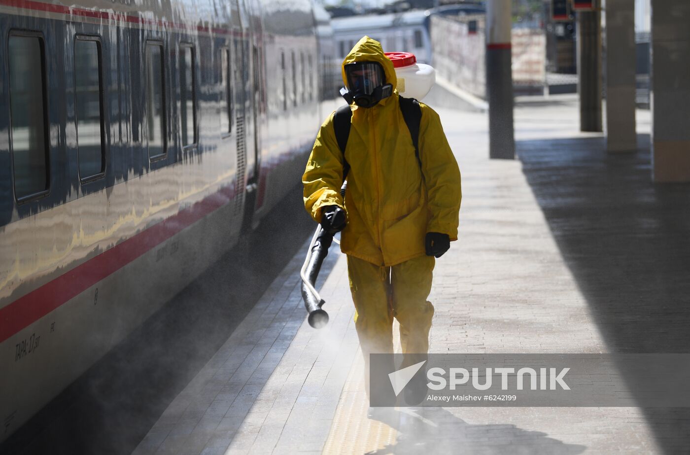 Russia Coronavirus Disinfection