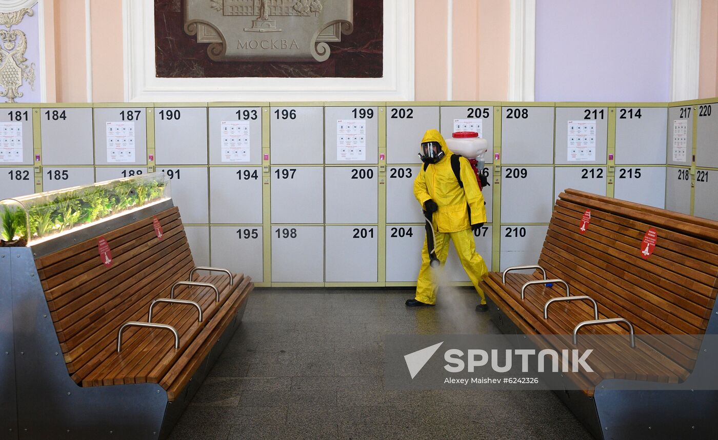 Russia Coronavirus Disinfection