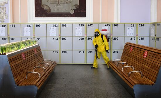 Russia Coronavirus Disinfection