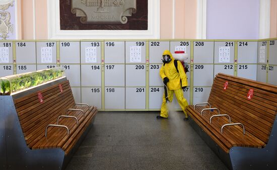 Russia Coronavirus Disinfection