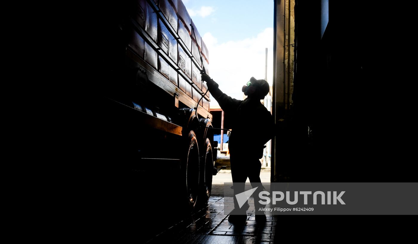 Russia Coronavirus Disinfection